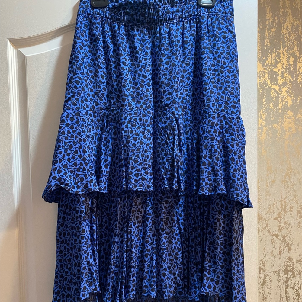 Anne Taylor Blue midi skirt